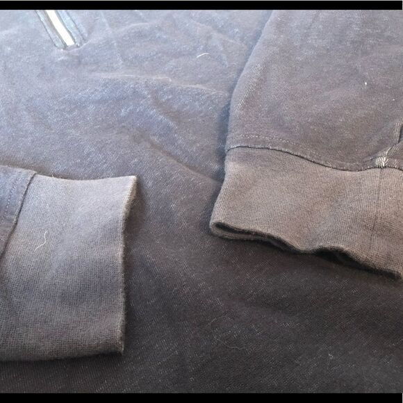 MERREL Selectwick 3/4 Zip Navy Sweater Medium - Picture 11 of 15